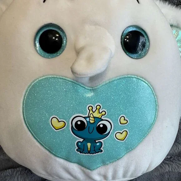 Zuru Rainbocorns Eggzania Fairy Mania Elephant wings Blue White Silver Plush Toy - Picture 5 of 7